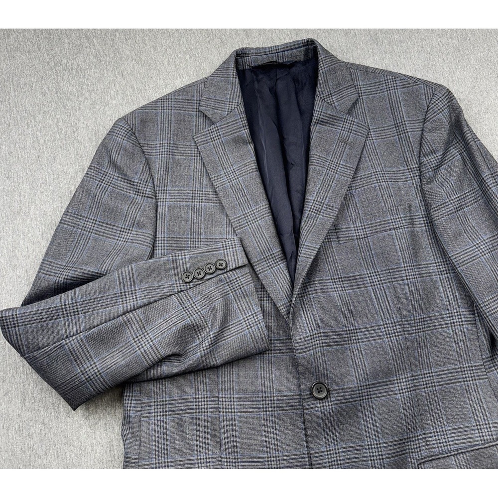 Brooks Brothers Gray Plaid Blazer